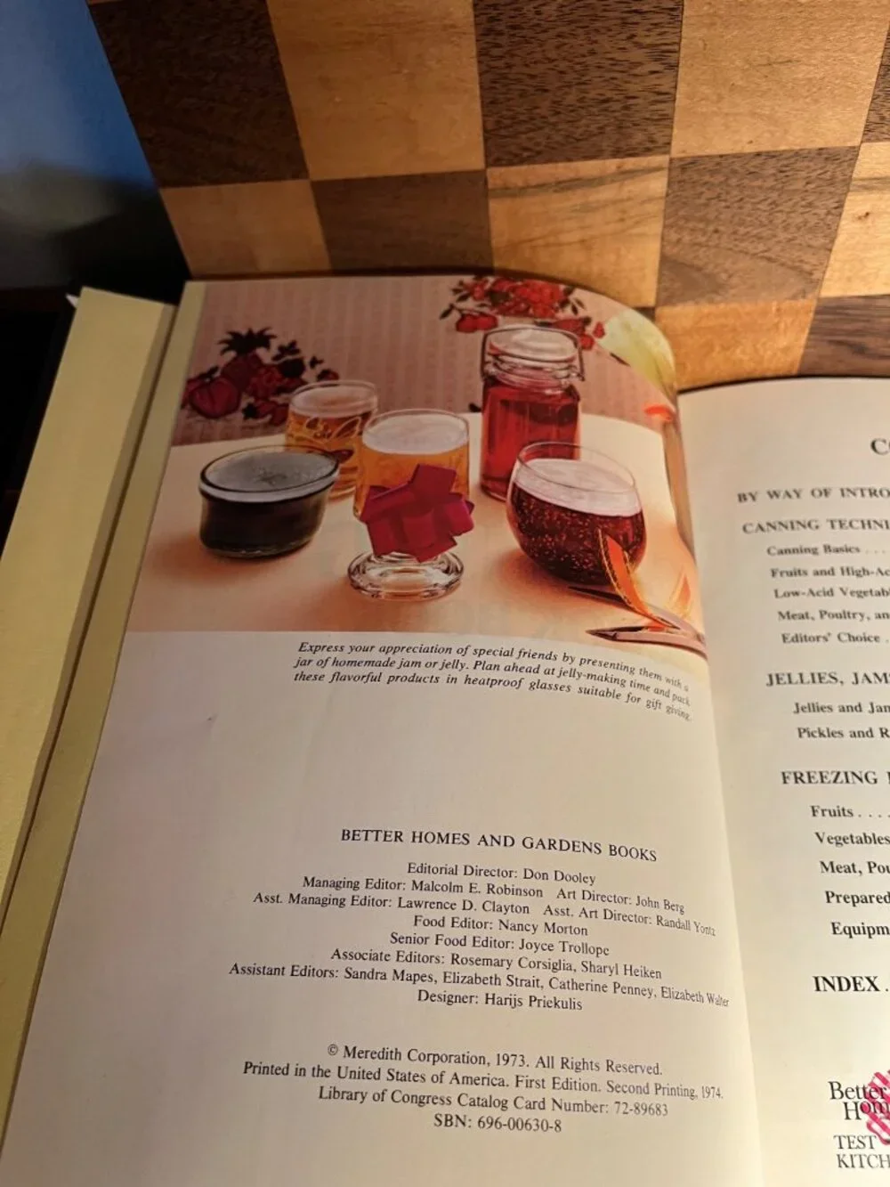 Better Homes and Gardens Home Canning Book A1116